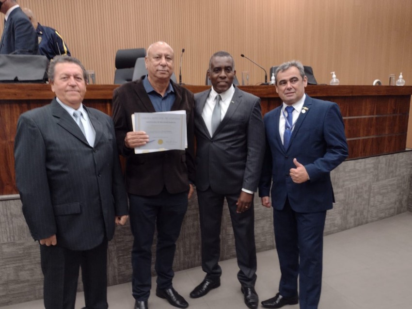 SINPOL CAMPINAS É HOMENAGEADO PELO DIA DO VETERANO NA CÂMARA MUNICIPAL DE CAMPINAS