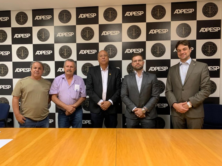 PRESIDENTE DO SINPOL CAMPINAS/FEIPOL SUDESTE E SINPOL RIBEIRÃO PRETO SE REÚNEM COM PRESIDENTE DO ADPESP