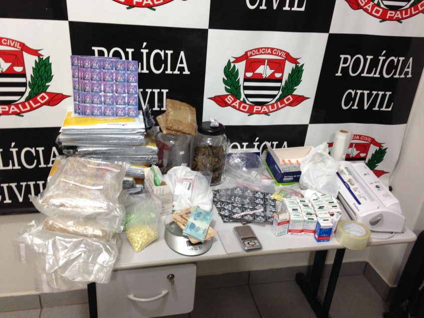 POLICIAIS DE CIVIS DE CORDEIRÓPOLIS APREENDEM R$ 150 MIL EM DROGAS SINTÉTICAS 