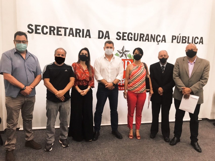 AUDIÊNCIA COM SECRETÁRIO EXECUTIVO DA POLÍCIA CIVIL DR. YOUSSEF ABOU CHAHIN